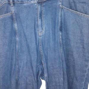 Ava & Viv Women's Straight Leg Jeans - Blue WAIST 26" RISE 15" INSEAM 28"